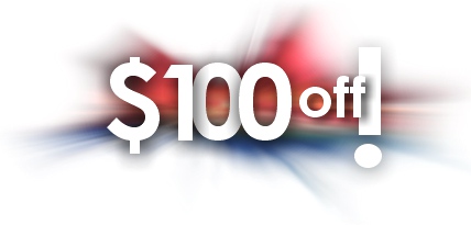 $100 Discount
